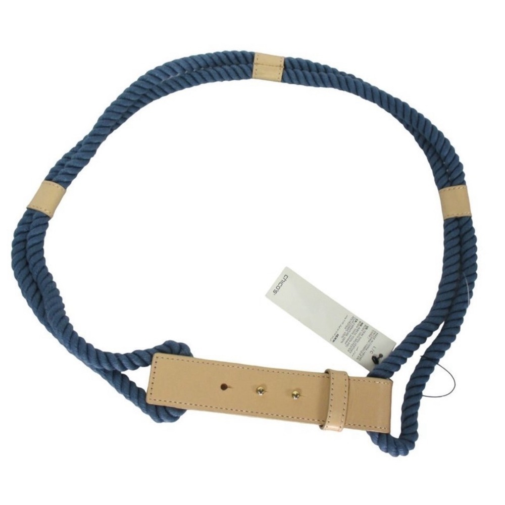 Chico Pull Through Rope Belt NWT size M/M